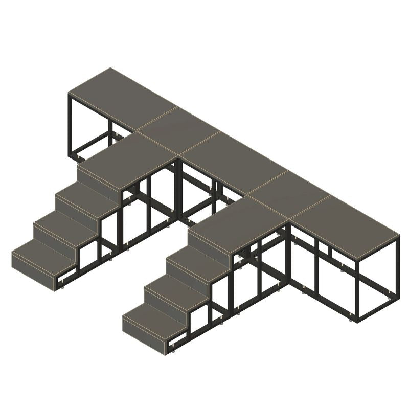 iCoolsport MiPod Ice Bath Rear Platform Prototype Look for 3 baths