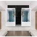 iCoolsport MiPod Ice Bath Rear Platform Top View of the stair for 2 baths