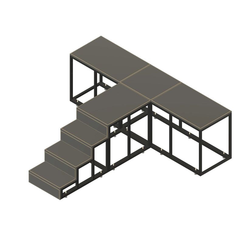 iCoolsport MiPod Ice Bath Rear Platform Prototype Look for 2 baths