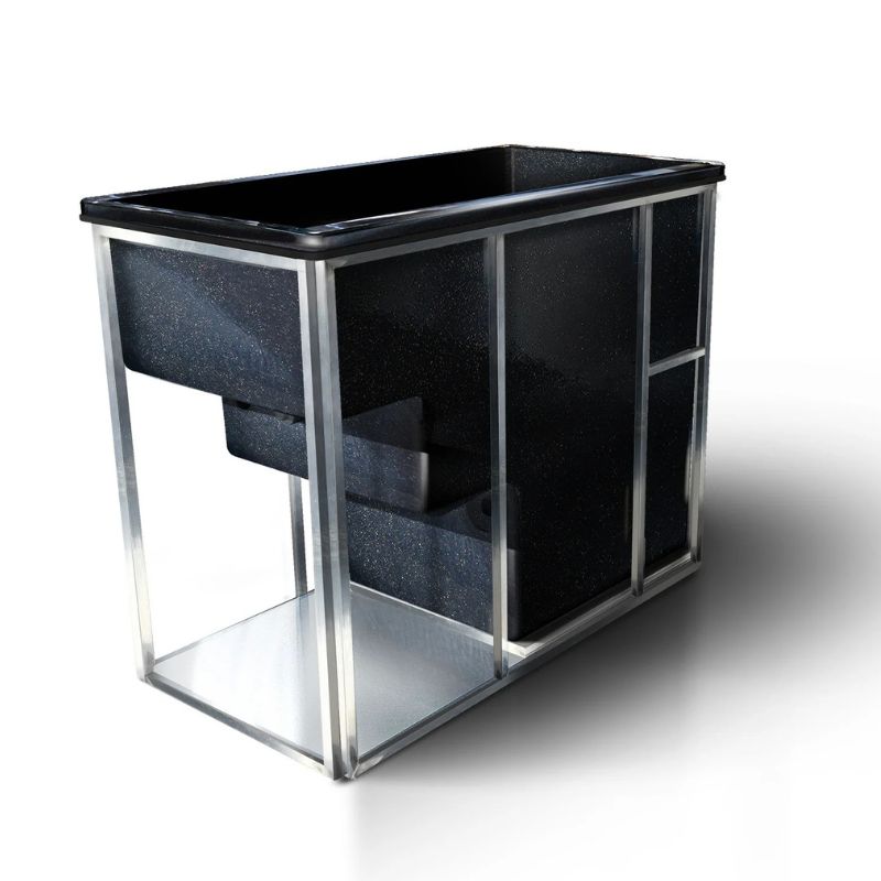 iCoolsport MiPod Pro In-Deck Ice Bath with bracket Look without External Turbo Mini Chiller
