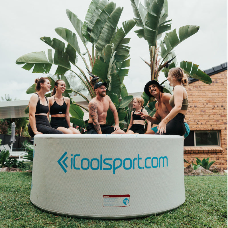 iCoolSport IceTeam 6 person inflatable ice bath